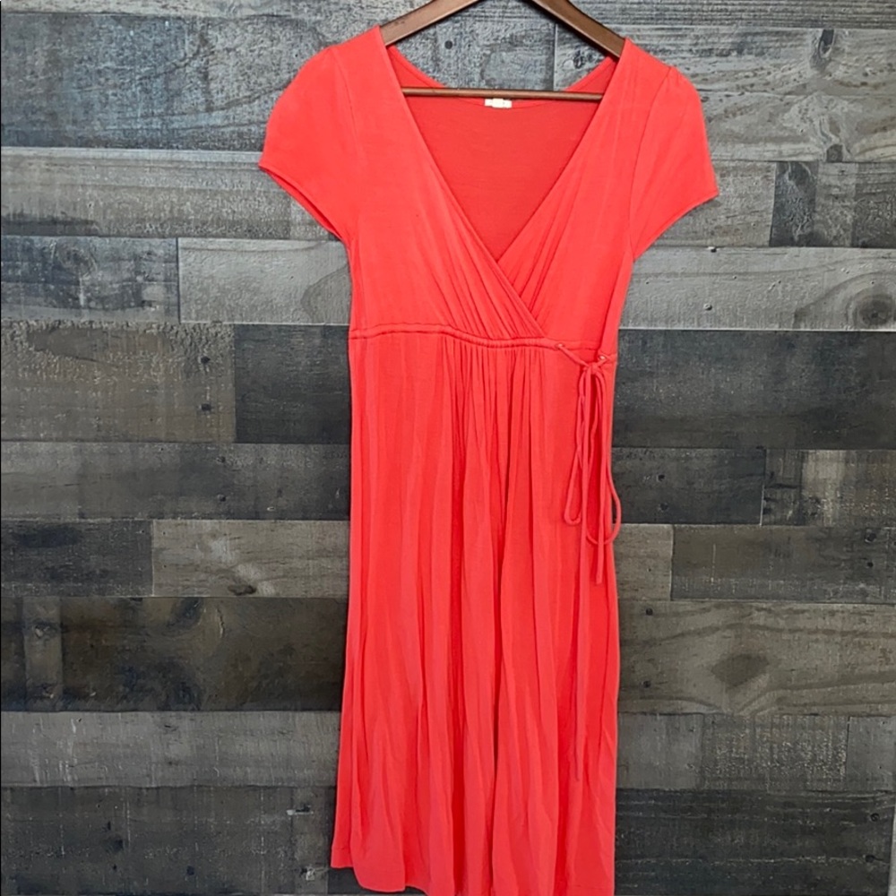 Salmon Color J. Crew Summer Dress